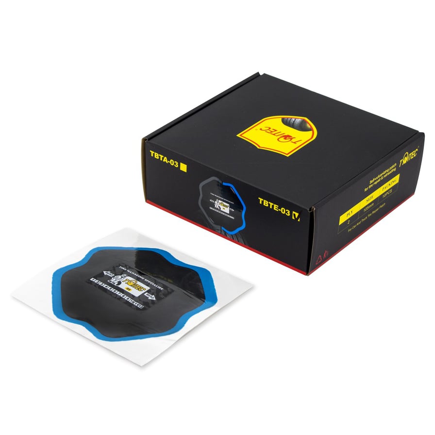 TAITEC X Ply Patches - Durable Cross-Ply Tyre Repair